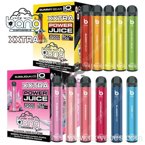 Bang XXL 2000 Puffs Disposable Vape